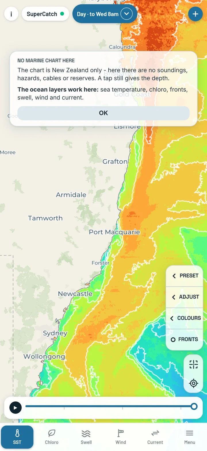 Sydney to south-east Queensland