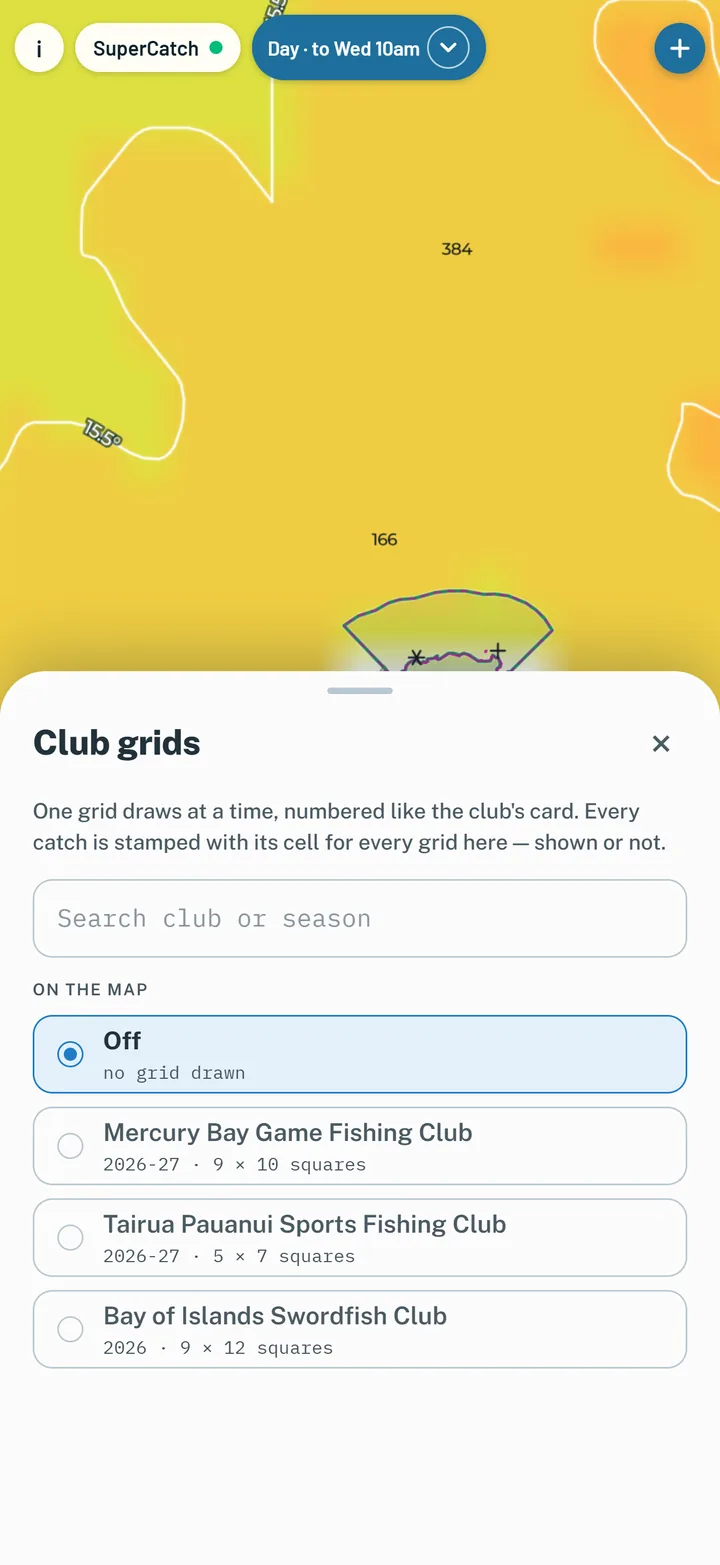 The Club grids sheet
